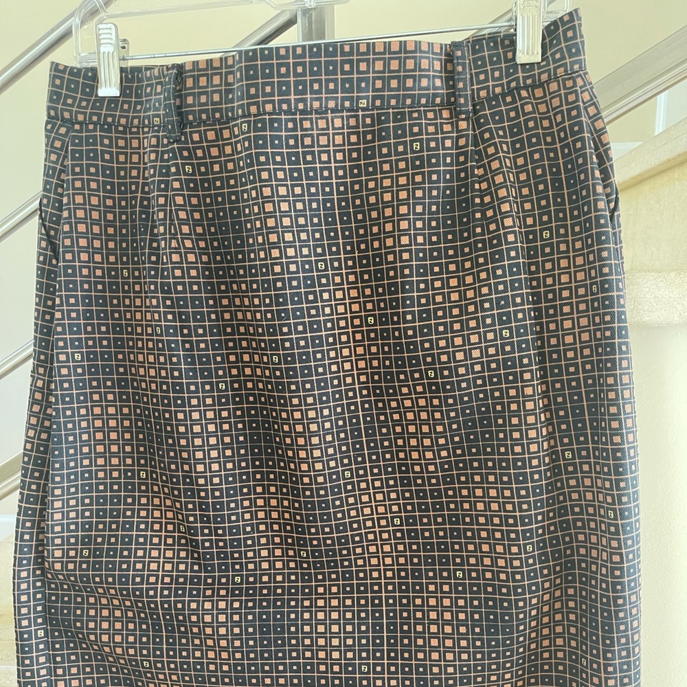 VINTAGE FENDI LOGO SKIRT💝HP